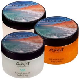 Avani Natural Mineral Body Scrub - Citrus & Vanilla