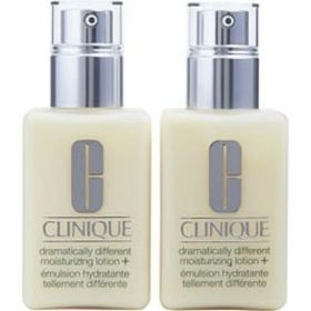 Clinique By Clinique Dramatically Different Moisturizing Lotion Duo Pack (very Dry To Dry Combination With Pump) - 2x125ml/4.2oz For Women